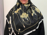 روسری ابریشم توییل وارداتی سایز ۱۱۵ _کد۱۱۸