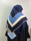 روسری ابریشم ژاکارد وارداتی دستدوز سایز 140 | کیفیت بالا -کد۱۲۹