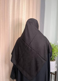 روسری ژاکارد ترک طرح مارک جنس عالی نخ کش نمیشه اصلا پرز نمیده دور دوخت سایز ۱۴۰ _کد ۱۳۲