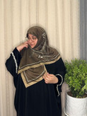 روسری ابریشم ژاکارد هایکوالیتی وارداتی سایز ۱۲۰ دور دست دوز_کد۱۸۰ 