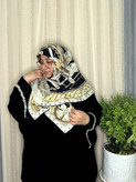 روسری ابریشم ژاکارد هایکوالیتی وارداتی سایز ۱۲۰ دور دست دوز_کد۱۸۱