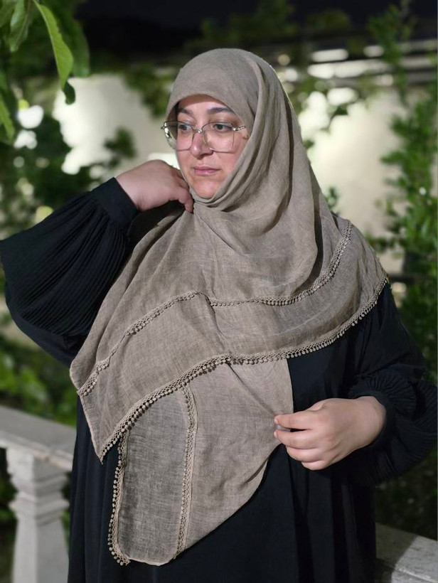 روسری نخی سنگ شور -کد۲۲۱
