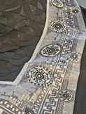شال دووره نگین کاری مجلسی -کد۲۲۸