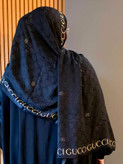 شال دووره نگین کاری مجلسی -کد۲۳۵
