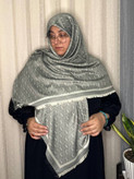 روسری نخ کشمیر تابستانه -کد۲۳۶