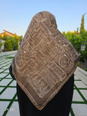 روسری ابریشم ژاکارد هایکوالیتی وارداتی -کد۲۴۱