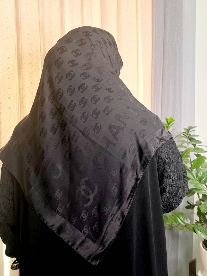 روسری  دووره کاردیون ترک  سایز ۱۲۰-کد۲۴۲
