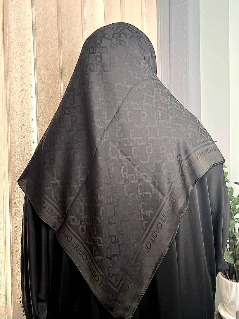 روسری نخ ژاکارد وارداتی-کد۲۴۹