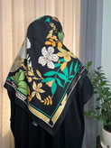 روسری ابریشم ژاکارد هایکوالیتی وارداتی-کد۲۵۹