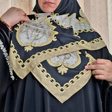 روسری ابریشم ژاکارد هایکوالیتی -کد۲۶۳