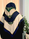 روسری ابریشم ژاکارد وارداتی نگین کاری -کد۲۶۷
