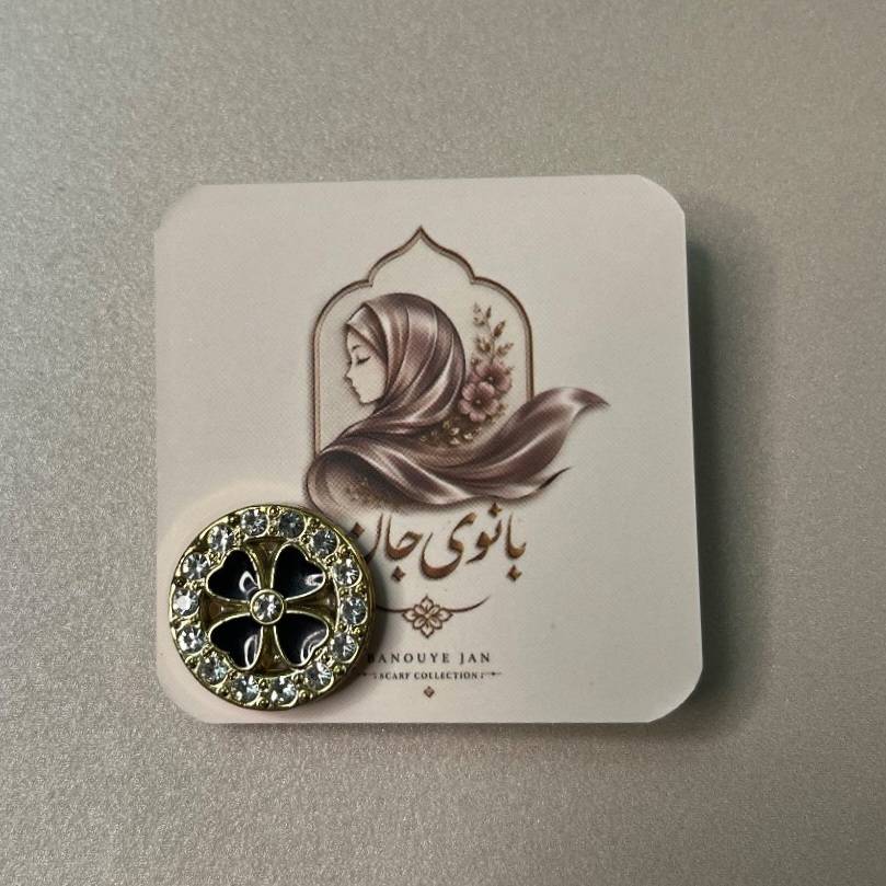 مگنت روسری اهن ربایی عالی گیره روسری مجلسی ۳۴۲