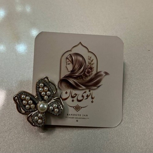 مگنت روسری اهن ربایی عالی گیره روسری مجلسی ۳۴۸