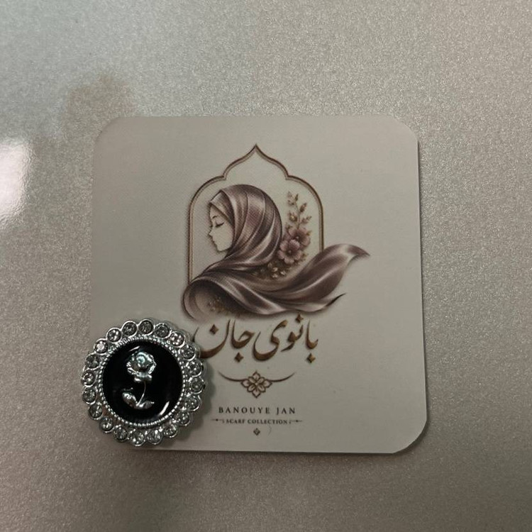 مگنت روسری اهن ربایی عالی گیره روسری مجلسی ۳۴۳