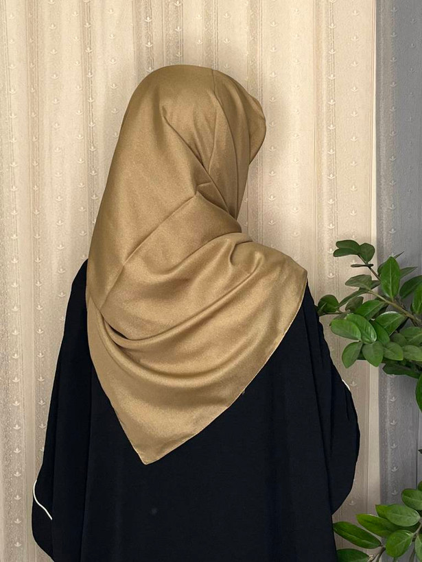 روسری شنی واکو ترک_روسری تک رنگ شیک زنانه کد ۲۵۶