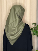 روسری شنی واکو ترک_روسری تک رنگ شیک زنانه کد ۲۵۶