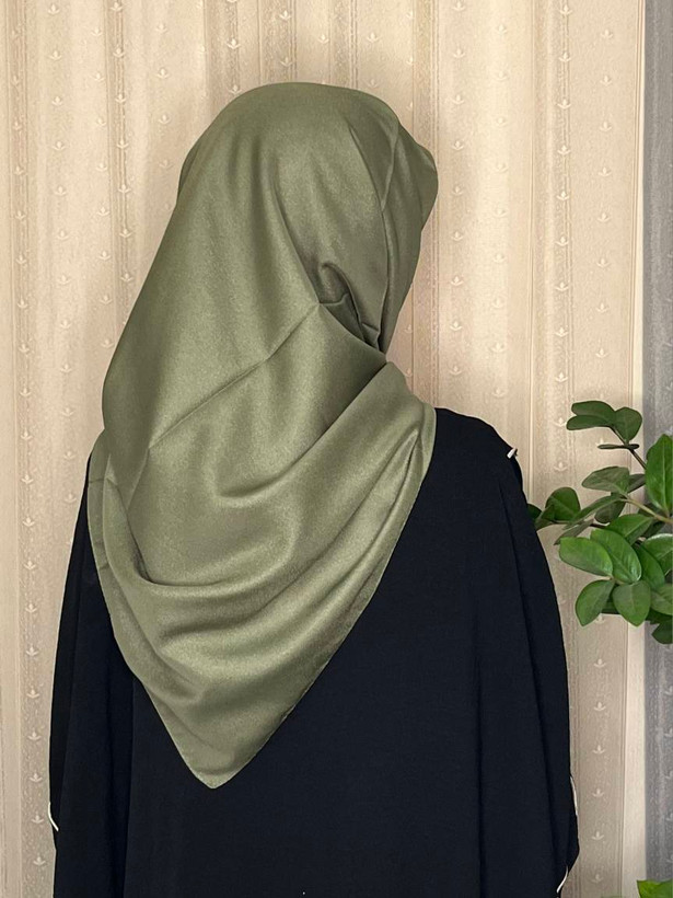 روسری شنی واکو ترک_روسری تک رنگ شیک زنانه کد ۲۵۶