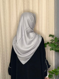 روسری شنی واکو ترک_روسری تک رنگ شیک زنانه کد ۲۵۶