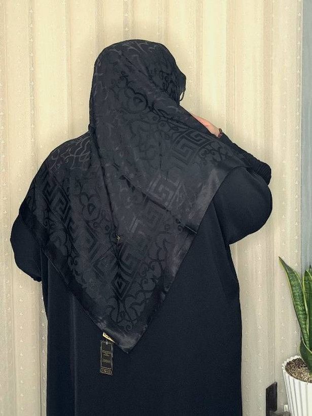 روسری حریر دووره کاردیون ترک | سایز ۱۴۰ اصل ترکیه | بانوی جان کد ۳۶۲