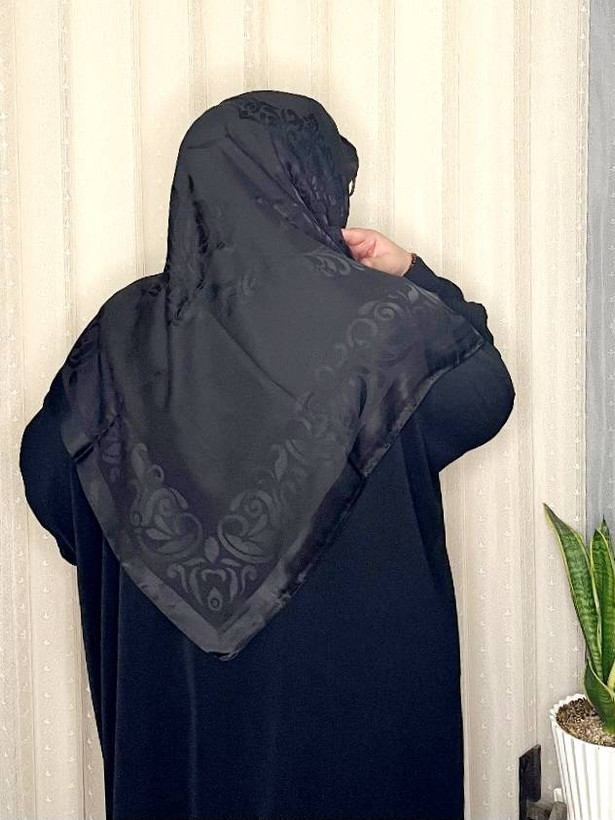 روسری حریر دووره کاردیون ترک | سایز ۱۴۰ اصل ترکیه | بانوی جان کد ۳۶۲