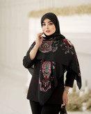 روسری سیا اسکارف قواره ۱۴۰ اقتصادی کد ۳۶۳