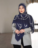 روسری زیبا و نخی وارداتی قواره ۱۴۰ اقتصادی کد ۳۶۴
