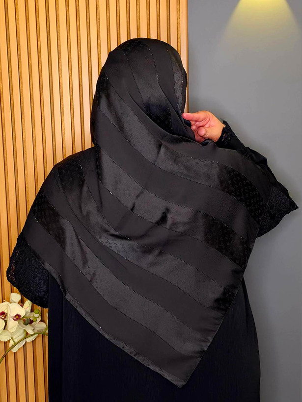 روسری سافاری نگیندار | سایز ۱۴۰ ایستایی عالی | بانوی جان کد ۴۰۴